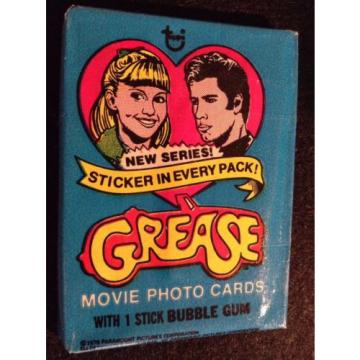 1978 TOPPS GREASE UNOPENED WAX PACKS (2)