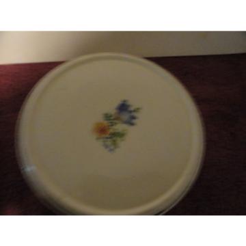 Homer Laughlin Petit Point Grease Jar. Very Nice. Kitchen Kraft &#034;Oven Serve&#034;