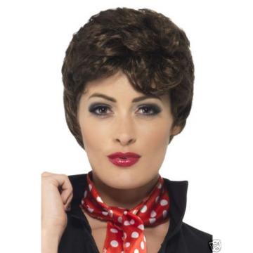 Smiffys Official Adult Grease Sandy Danny Rizzo Frenchy Fancy Dress Costume Wig