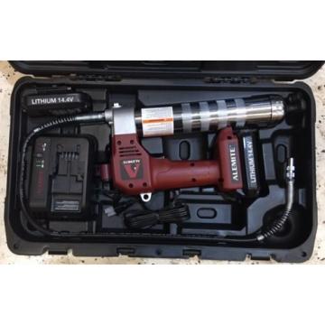 lot of 2-Alemite Cordless Grease Guns 14.4 Lithium-ion Battery Powered