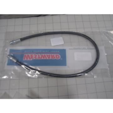 Westward 4BY83 Grease Gun 24&#034; Whip Hose / Hose Extension