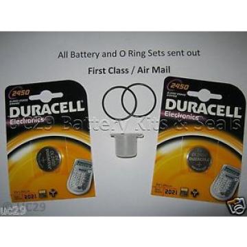 2 Duracell battery &amp; O-ring Kit, Suunto Vyper, Vytec, Gekko,Zoop &amp; HelO2 +grease