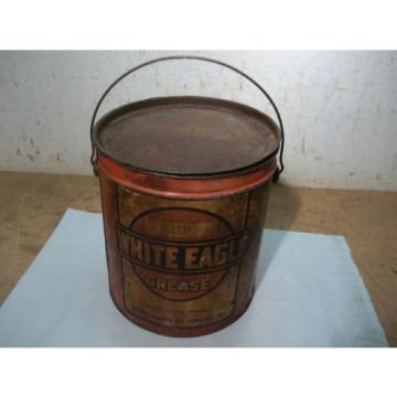 Old Socony 10# White Eagle Grease Can