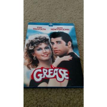 Grease (DVD, 2002, Full Frame) w/ leather jacket slip cover
