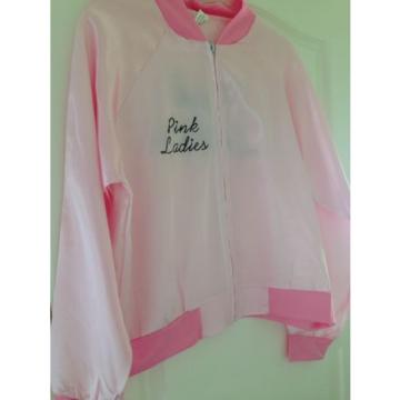 Pink Ladies Grease Fancy Dress Including Jacket, Neckerchief, Glasses And Badge