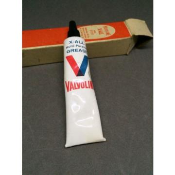 Valvoline X All Grease Multi Purpose Small Tube With Box No 1121 Vintage