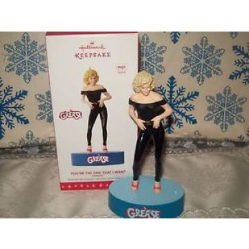 HALLMARK GREASE YOU&#039;RE THE ONE THAT I WANT 2016 MAGIC CHRISTMAS ORNAMENTS SANDY