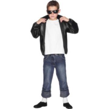 Boys Grease T Bird Jacket Danny Childrens World Book Day Week Fancy Dress Outfit