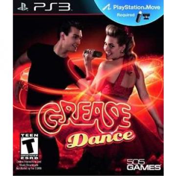 Grease Dance PS3 MOVE  JOHN TRAVOLTA, OLIVIA TON, JUST FAMILY GAME NIGHT