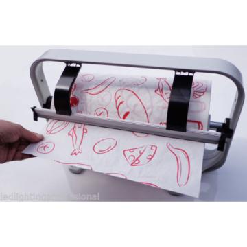 BUTCHER PAPER ROLL CUTTER PRINTED GREASE PROOF MEAT WRAPPING FOR CATERTING