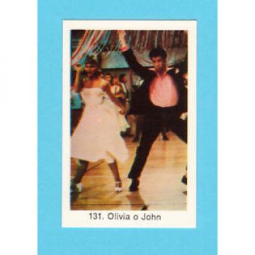 Grease Olivia Newton John Travolta 1970s Pop Rock Music Card from Sweden #131