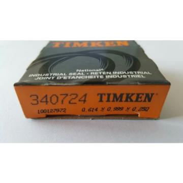 340724 TIMKEN NATIONAL OIL GREASE SEAL .614 X 0.999 X 0.250 CR  6152