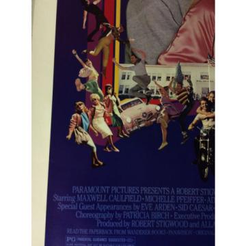 Original 1982 40&#034;x60&#034; Grease 2 rare large rolled movie poster NSS