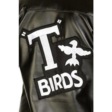 Smiffy&#039;s Children&#039;s Grease T-Birds Jacket, Size: L, Colour: Black, 27491
