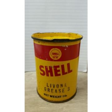Rare shell livona grease tin