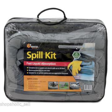 30L Emergency Spill Kit - Suitable for oil, paint, grease.