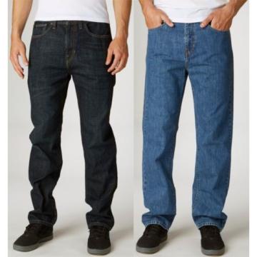 Fox Racing Mens Garage Relaxed Fit Denim Jeans