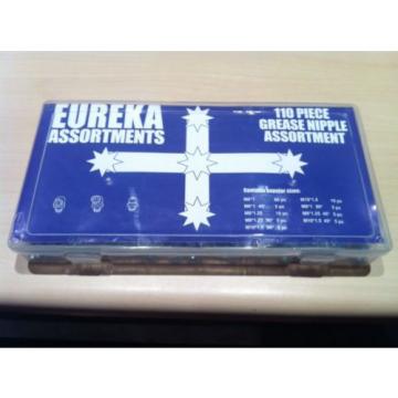 Eureka 110 Pce Metric Grease Nipple Assortment Kit