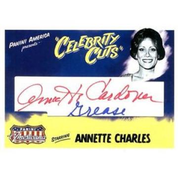 2011 Americana Celebrity Cut Autographs #49B Annette Charles - Grease/35