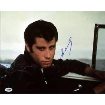 John Travolta Grease Signed Authentic 11X14 Photo Autographed PSA/DNA #S33496