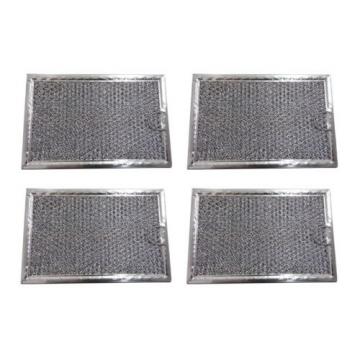 4 Pack Aluminum Mesh Microwave Grease Filter for Frigidaire 5304464105-