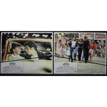 Grease(1978) Movie Poster Orig Lobby Card set of 8 Olivia Newton John Travola