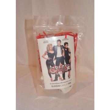 Grease Live Promo Kit FOX Promotional Items Sealed Unopened Bag Die PomPom Pins