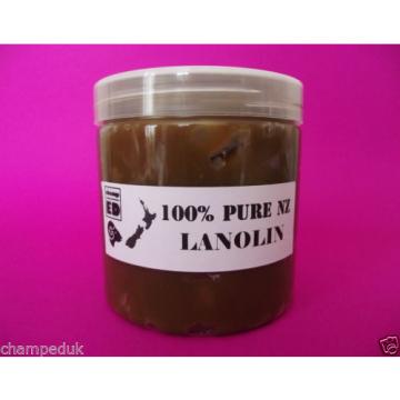 PURE LANOLIN - New Zealand, 500g (anhydrous, adeps lanae, wool wax, wool grease)