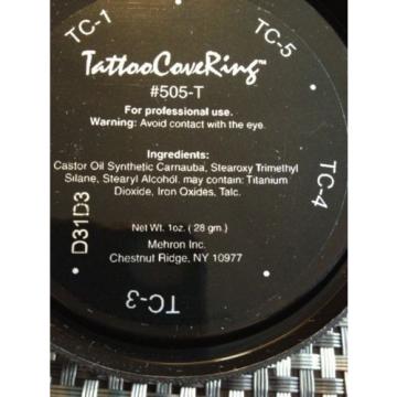 TATTOO COVER makeup ring *  grease m/up by MEHRON conceals Scars &amp;Tattoos