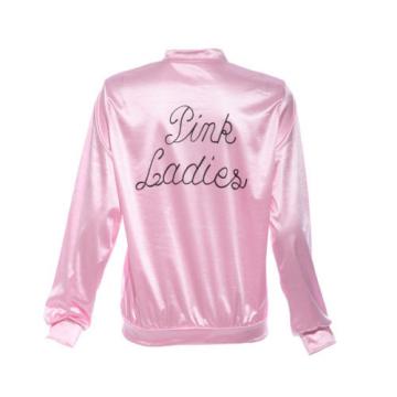 Lover Couples Retro Grease 60s PinkJacket Fancy Costume Hen