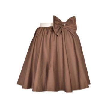 Girls Bow Skirt Rock n Roll Full Circle Jive Skirt Grease 50&#039;s Fancy Dress