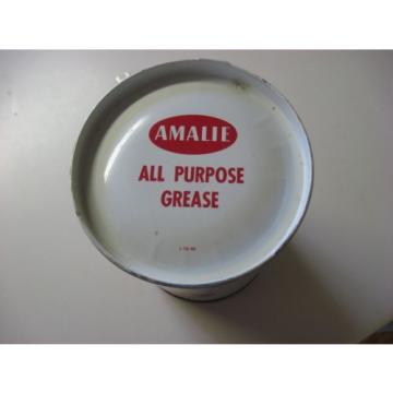 Amalie 5 LB Grease Can NOS Full