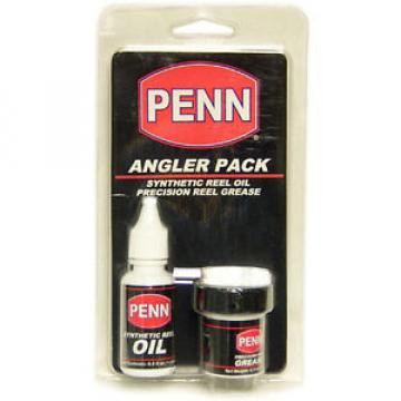 Penn Synthetic Reel Oil &amp; Precision Reel grease Angler Pack New ANGPCKCS6