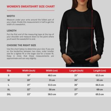 Skeleton Style Grease Horror Women Sweatshirt S-2XL  | Wellcoda