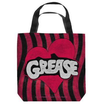 Grease Groove Tote Bag White 18X18