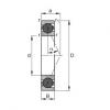 FAG Spindle bearings - HCB71907-E-T-P4S #1 small image