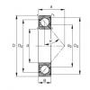 FAG Angular contact ball bearings - 7004-B-XL-2RS-TVP #1 small image