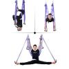 Multi-function Bearing Deluxe Dichromatic Adjustable Yoga Swing Aerial Hammock #2 small image