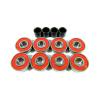 Blank 60mm Longboard Cruiser Multi Color Wheels + ABEC 7 Bearing  + Spacers #2 small image
