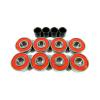 Blank 65mm Longboard Cruiser Multi Clear Color Wheels + ABEC 7 Bearing + Spacers #2 small image