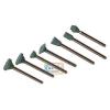 7 Piece Silicone Grinding Stones Set Dremel Compatible Multi Tool Accessories #1 small image
