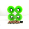 Blank 76mm Longboard Cruiser Multi Color Wheels + ABEC 7 Bearing  + Spacers #5 small image