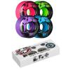 Bones Skateboard Wheels 100s Slims Multi with INDEPENDENT ABEC 5 BEARINGS #1 small image