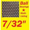 Ball Bearings - 7/32&#034;  (Multi Listing - you choose quantity) - Free UK P&amp;P