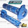 Apico Blue Alloy Throttle Tube Sleeve With Bearing For Husqvarna TE 300 2014