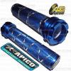 Apico Blue Alloy Throttle Tube Inc Bearing For Kawasaki KX 125 2000 MotoX Enduro #1 small image