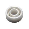 White 4PCS Full Complement Ceramic Zirconia Oxide Ball Bearing Skateboard