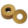 WESTWARD 44C513 Grease Fitting Washer, 1/8 In., Gold, PK25 #1 small image