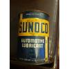 Vintage 1937 Sunoco Automotive Lubricant Water Pump Grease 1 lb Oil Can