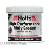 Holts High Performance Moly Grease Multipurpose 500g Anti Wear Rust Protects